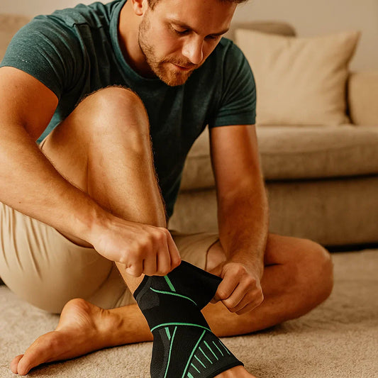 Chaussette de Soutien Cheville Élastique Sport - BlxckFR