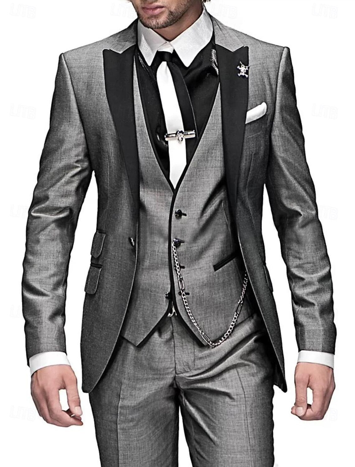 Costume Homme Classique en Trois Pièces