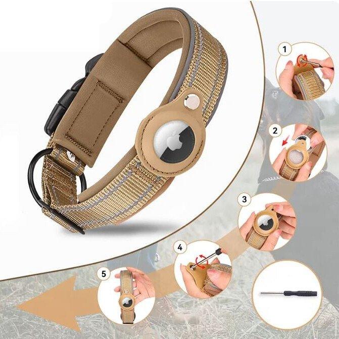 Collier Anti-Perte pour AirTag - Protection de Biens Précieux