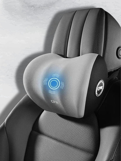 Coussin de Voiture avec Massage Vibreur et Appuie-tête Relaxant