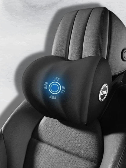 Coussin de Voiture avec Massage Vibreur et Appuie-tête Relaxant