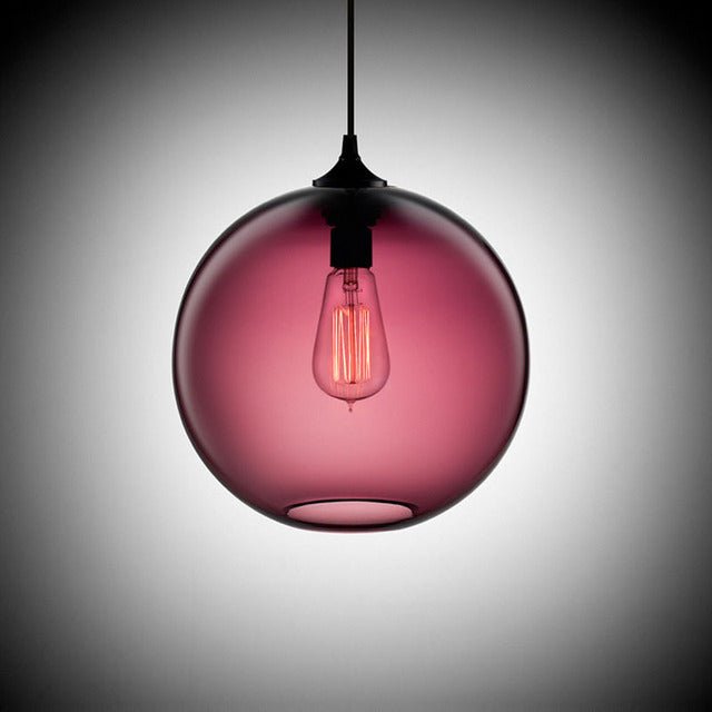 Luminaire Suspendu Verre Transparent Moderne