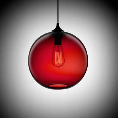 Luminaire Suspendu Verre Transparent Moderne