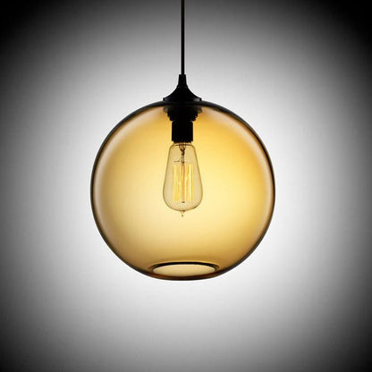 Luminaire Suspendu Verre Transparent Moderne