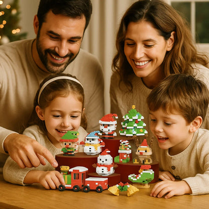 Décorations de Noël en Bois à Monter – Loisir Familial - blxckfr