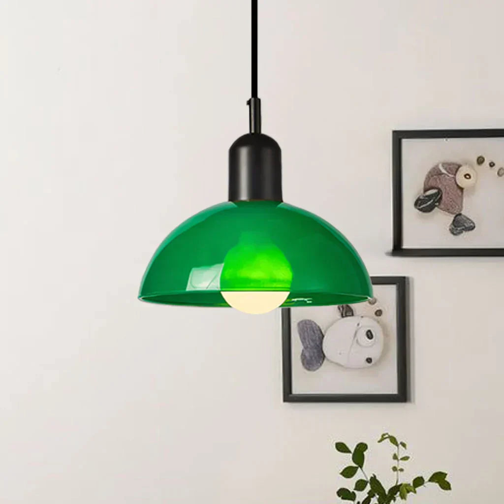 Lampe LED Suspendue Élégante Verre