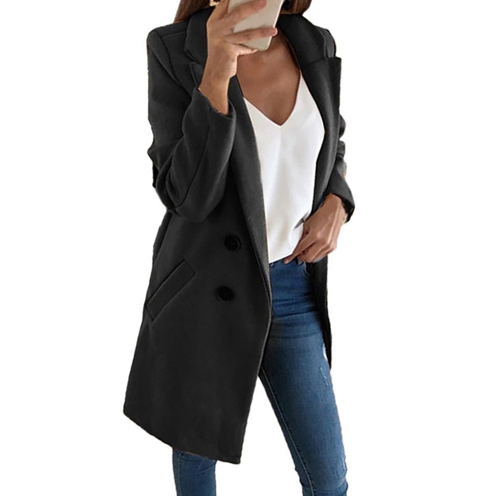 Manteau tailleur femme chic et raffiné