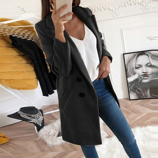 Manteau tailleur femme chic et raffiné - BlxckFR