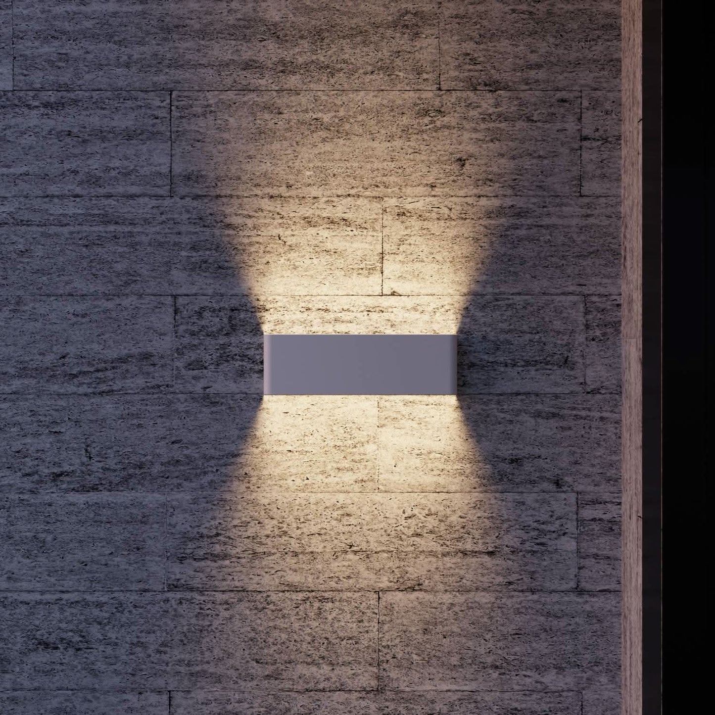 Lampe Murale LED Extérieur Design Carré