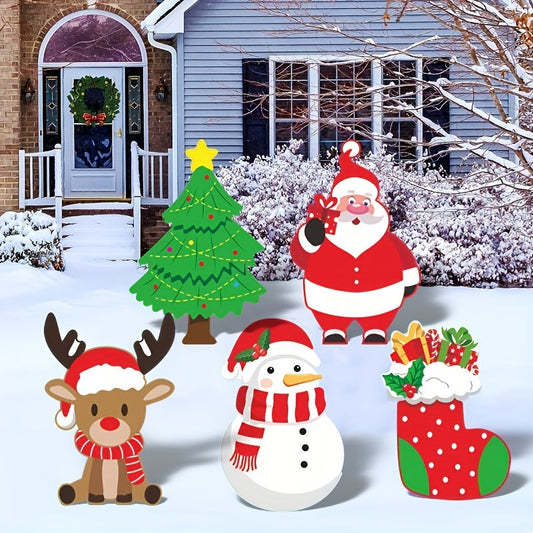 Décoration de Noël Extérieure 5 Pièces Grande Taille - BlxckFR