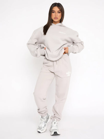 Ensemble deux pièces douillet Lyka | Combinaison veste polaire et pyjama chaud