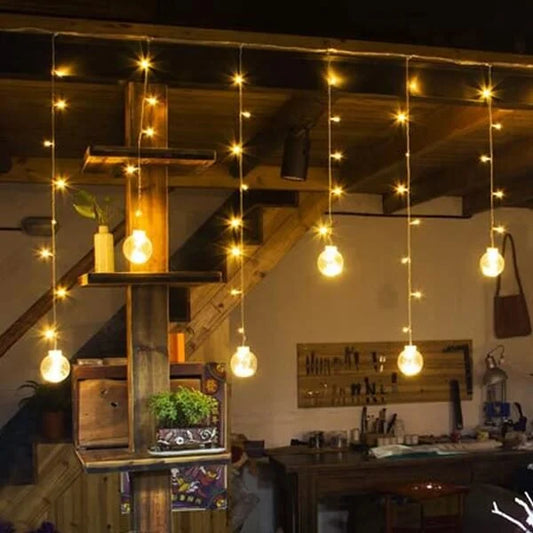 Lumière LED Suspendue Globe Élégant - BlxckFR