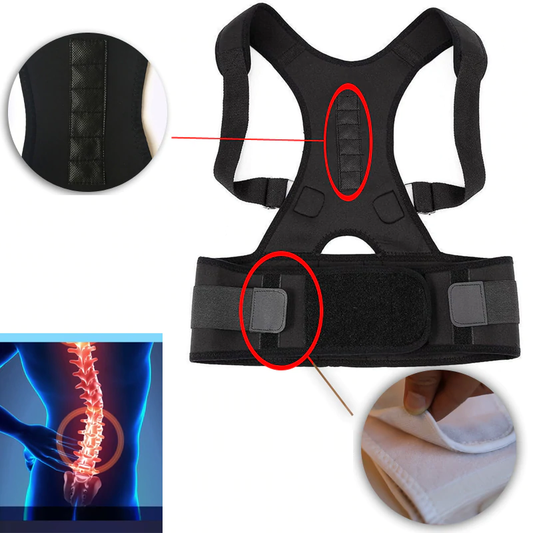 Ceinture de Soutien Lombaire Réglable pour Dos Sain - Foivo