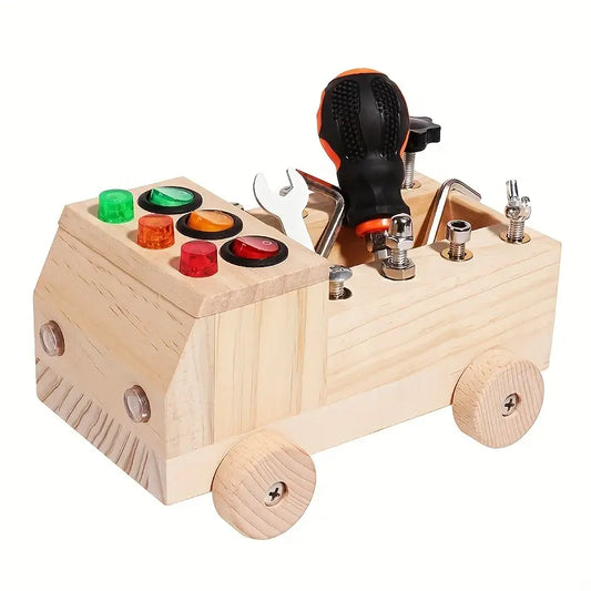Lampe Éducative En Bois pour Enfants - BlxckFR