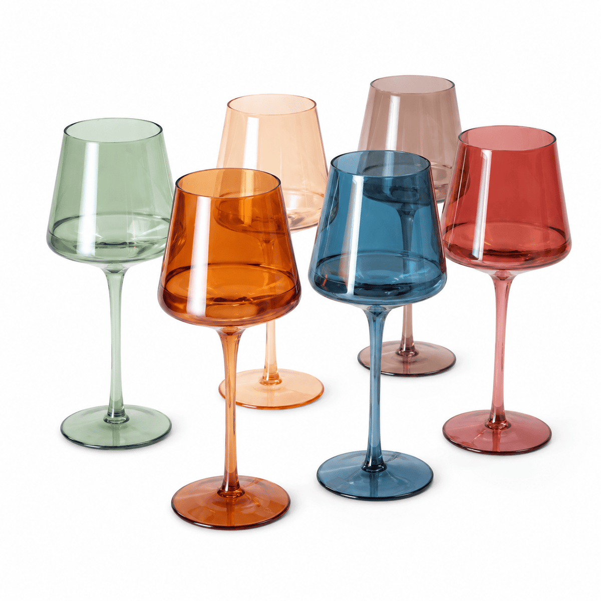Set de Verres Soufflés en Verre Artisanaux Unisexe - Foivo