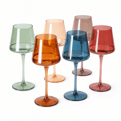 Set de Verres Soufflés en Verre Artisanaux Unisexe - Foivo