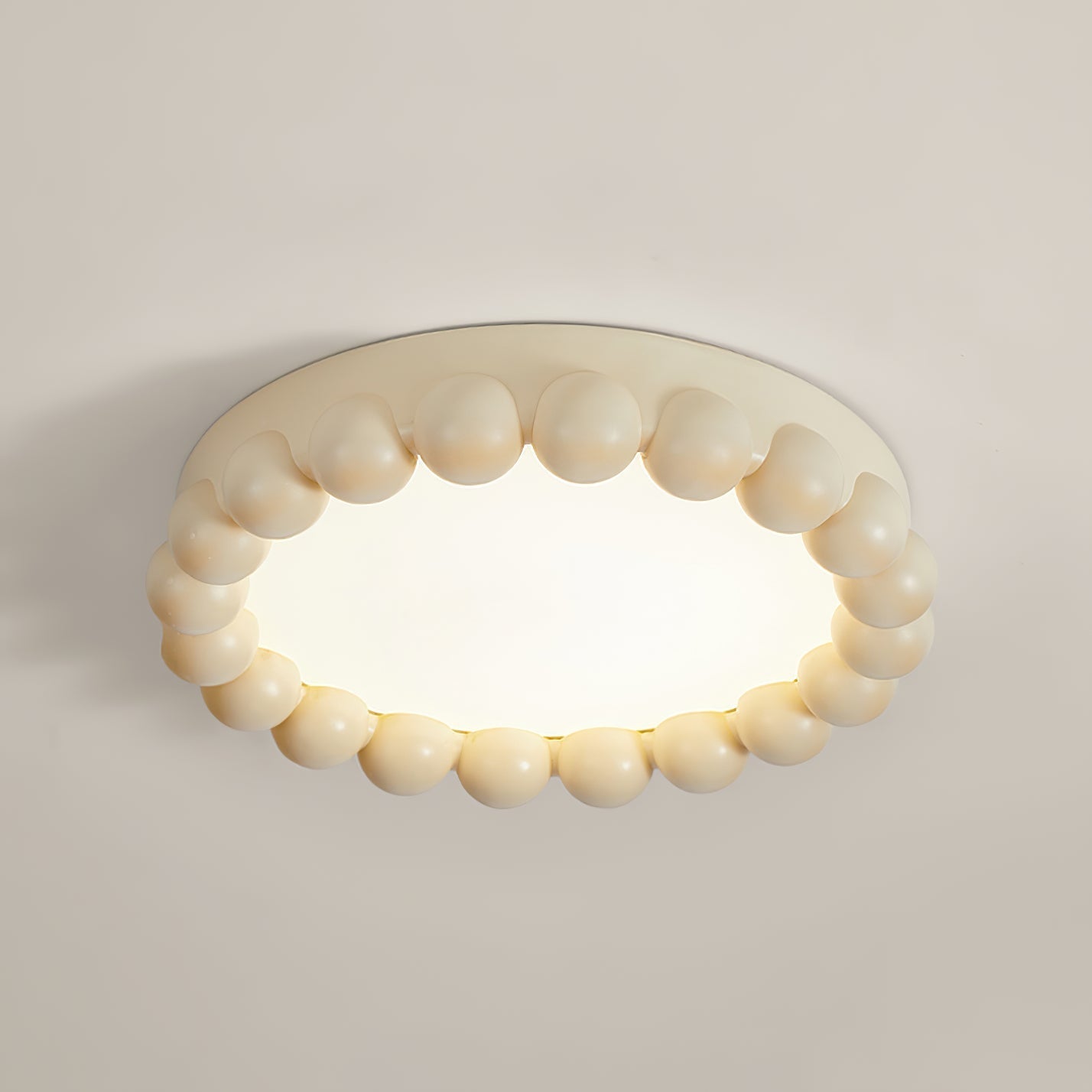 Lampe Plafond Design en Résine - Éclairage Chaleureux pour Maison