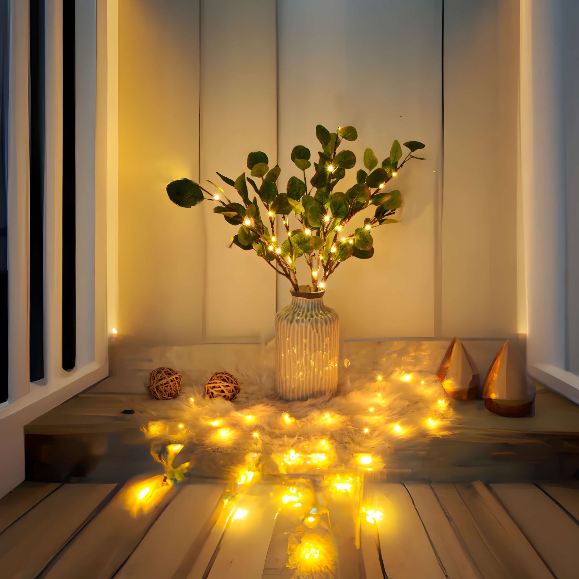 Lampe de Guirlande Festive Méditerranéenne - Foivo
