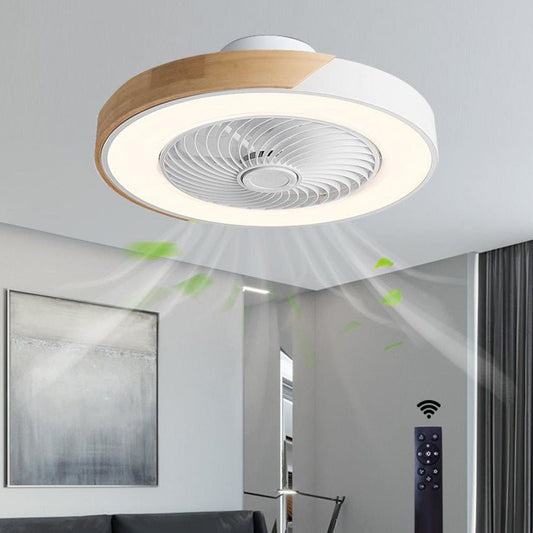 Ventilateur Plafond LED Design - Silencieux et Énergétique avec Télécommande - Foivo