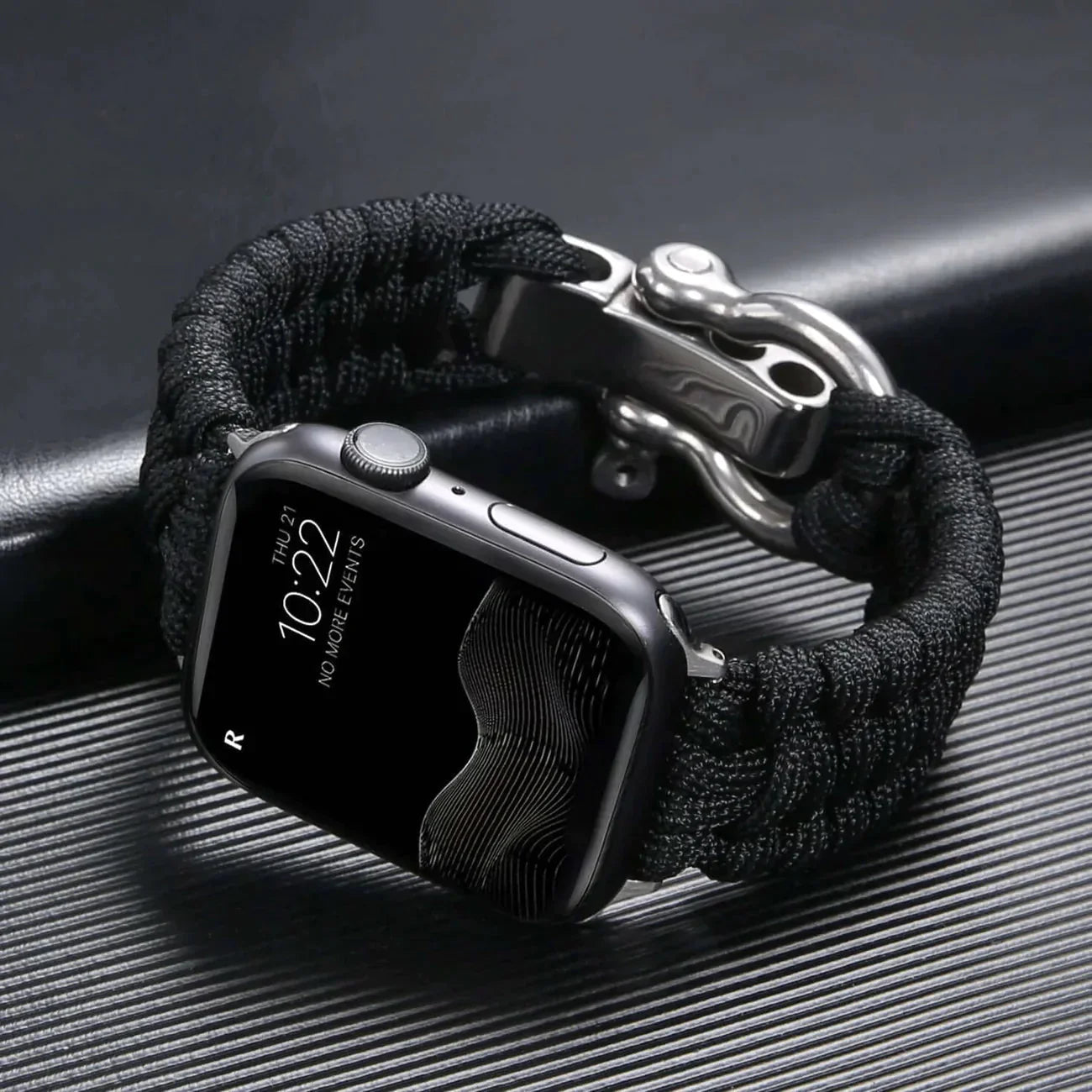 Bracelet Sport pour Apple Watch - Étui Cuir Resistant et Réglable - BlxckFR