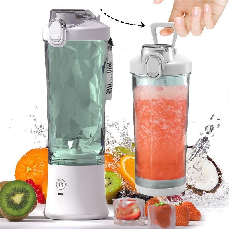 Mixeur Smoothie Compact Élégant pour Boissons Fraîches Partout - blxckfr