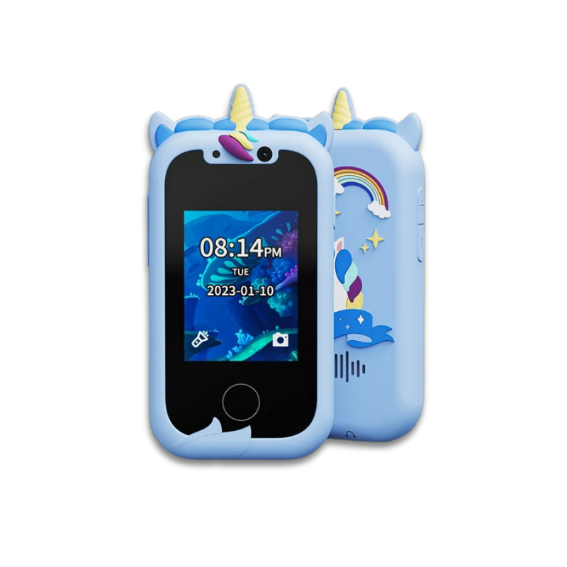 Téléphone Enfant Éducatif avec Appareil Photo et Musique