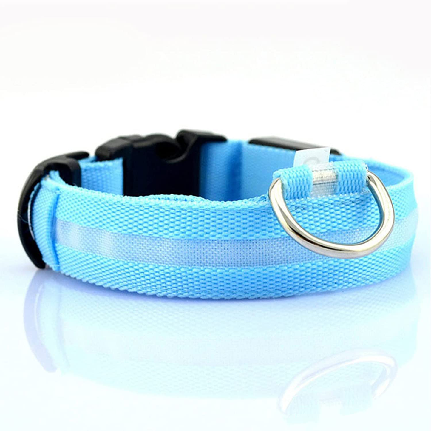 Collier LED pour Chiens, Réchargeable et Étanche - Foivo