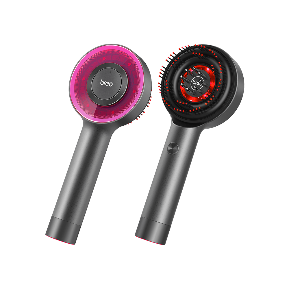 Brosse de Massage pour Cheveux | Thérapie Lumière Chaude Relaxante