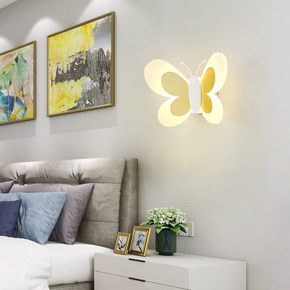 Lampe Murale Élégante Aile de Papillon LED Économe