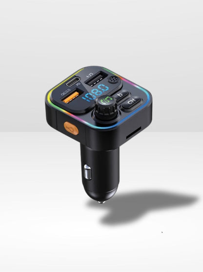Kit Main Libre Voiture Bluetooth avec Chargement Turbo - Foivo