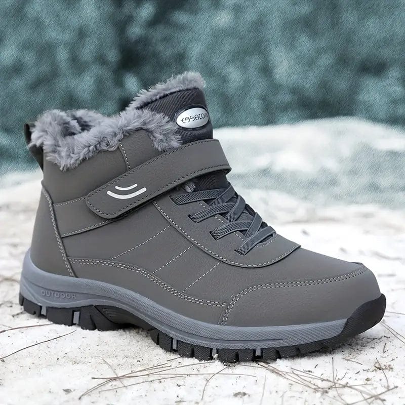Bottes Hiver Chaudes et Étanches avec Fermeture Rapide