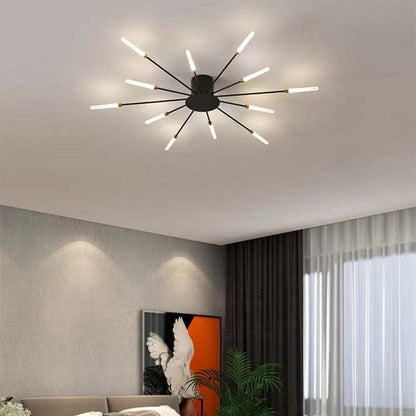 Lustre Suspendu Élégant Lumineux pour Séjour