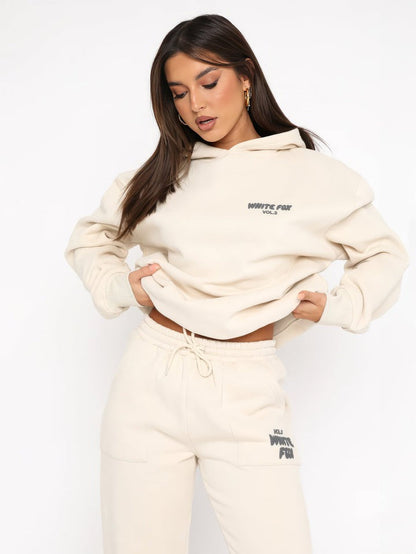 Ensemble deux pièces douillet Lyka | Combinaison veste polaire et pyjama chaud