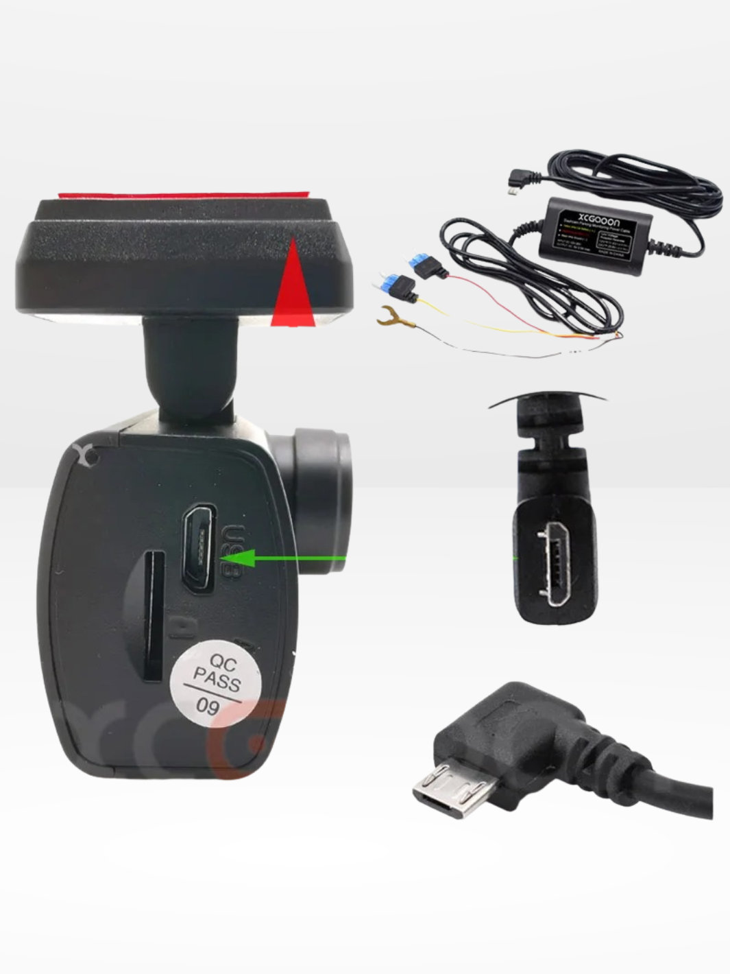 Kit Câblage Dashcam Sécurité 24h/24