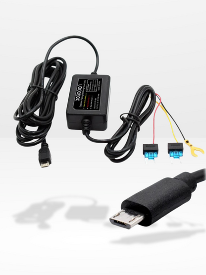 Kit Câblage Dashcam Sécurité 24h/24