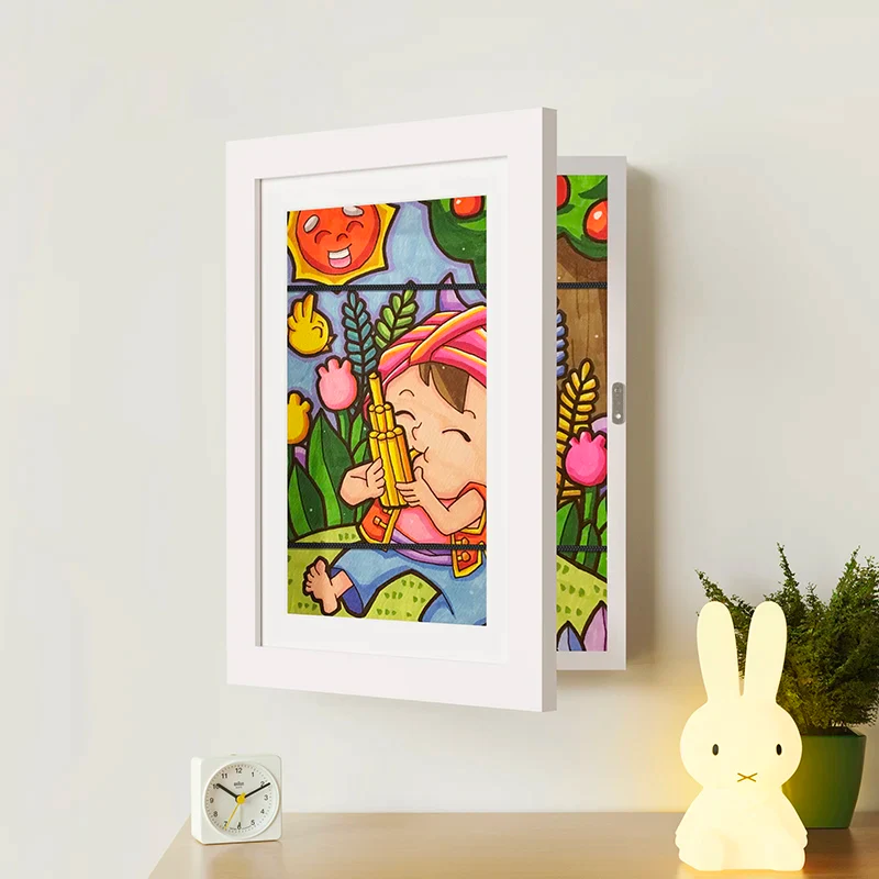 Cadre de Décoration pour Exposer Œuvres d'Enfants - BlxckFR