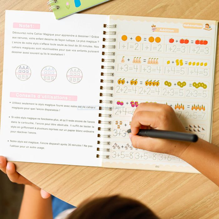Carnet de notes enchanté effaçable - blxckfr