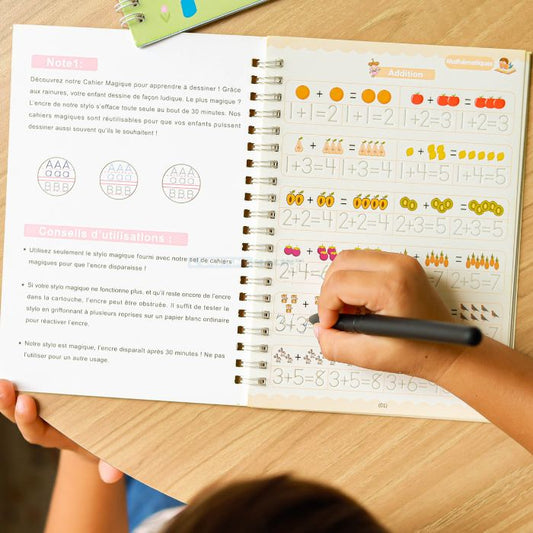 Carnet de notes enchanté effaçable - blxckfr