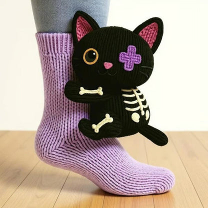 Chaussons Douillets Animaux Mignons pour Intérieur