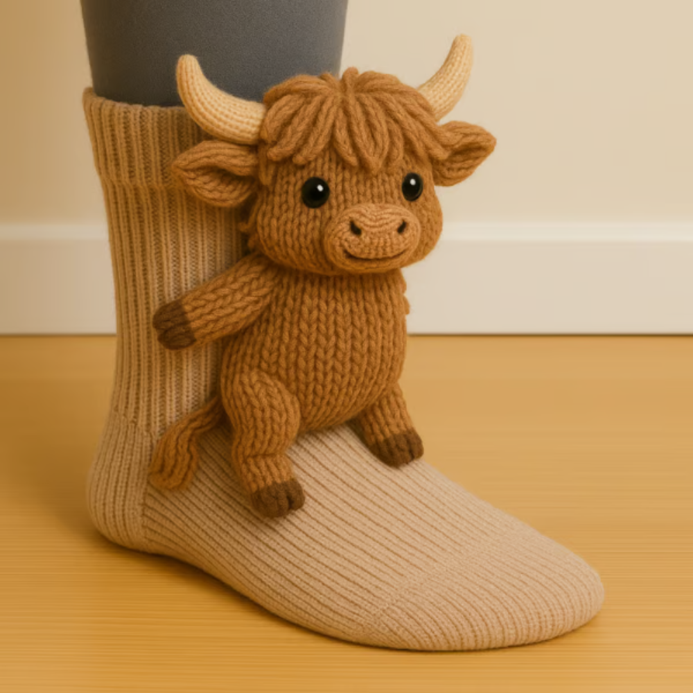 Chaussons Douillets Animaux Mignons pour Intérieur