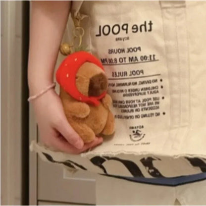 Capybara Mignon | Porte-clés Doux et Amusant avec Son
