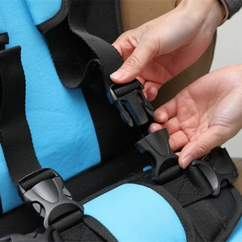 Siège auto bébé Portable avec harnais et sangles réglables