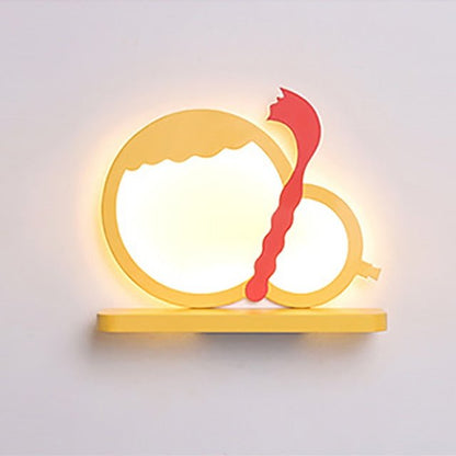 Lampe Murale Design avec Meuble de Rangement
