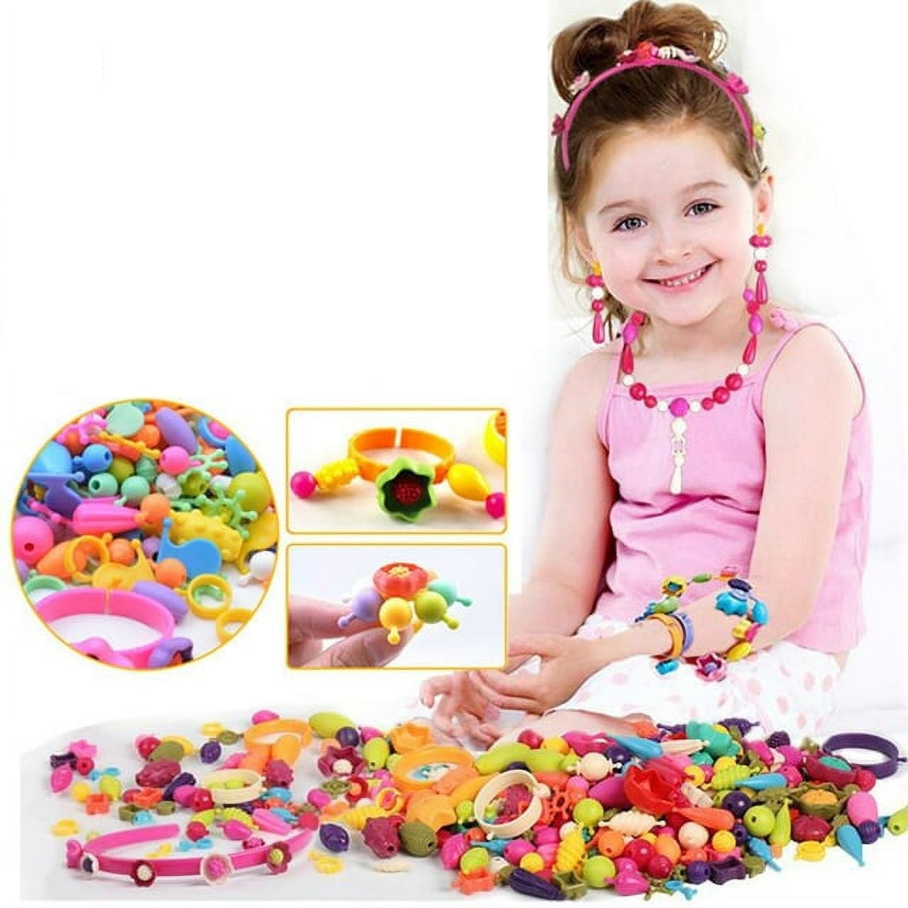 Kit de Bijoux Créatifs pour Femmes - Perles et Accessoires de Mode - BlxckFR