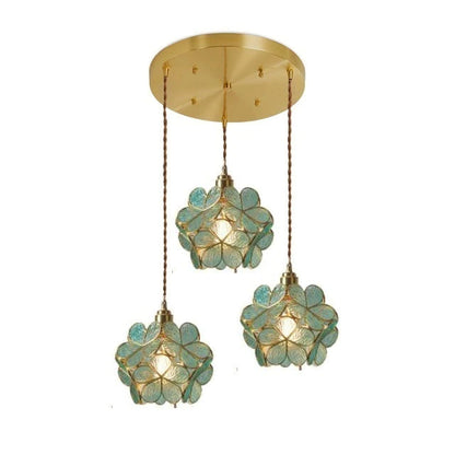 Luminaire en Verre Délicat - Élégance Raffinée pour Votre Maison