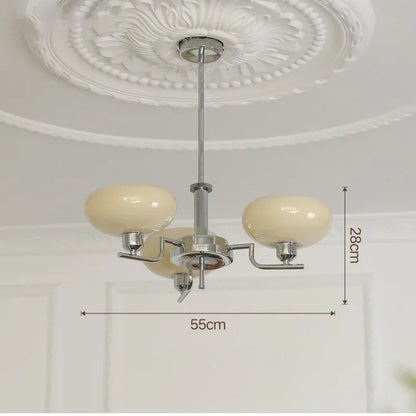 Lampe Plafond Rétro Chic – Lustre Design Nordique Élégant