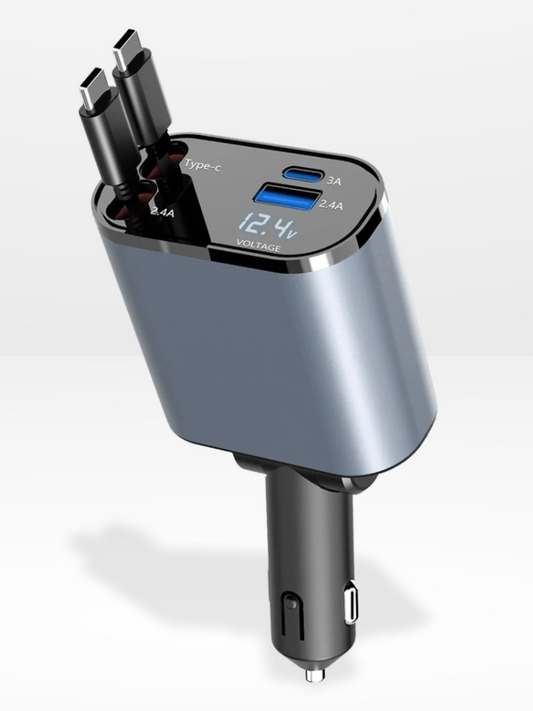 Chargeur Auto Universel 4 Ports Rapide - Foivo