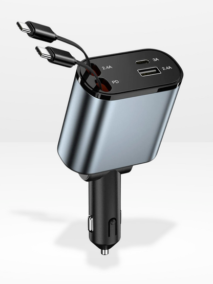 Chargeur Auto Universel 4 Ports Rapide