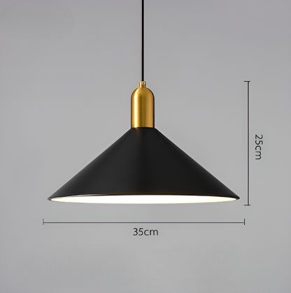 Lampe Suspendue Élégante en Métal LED
