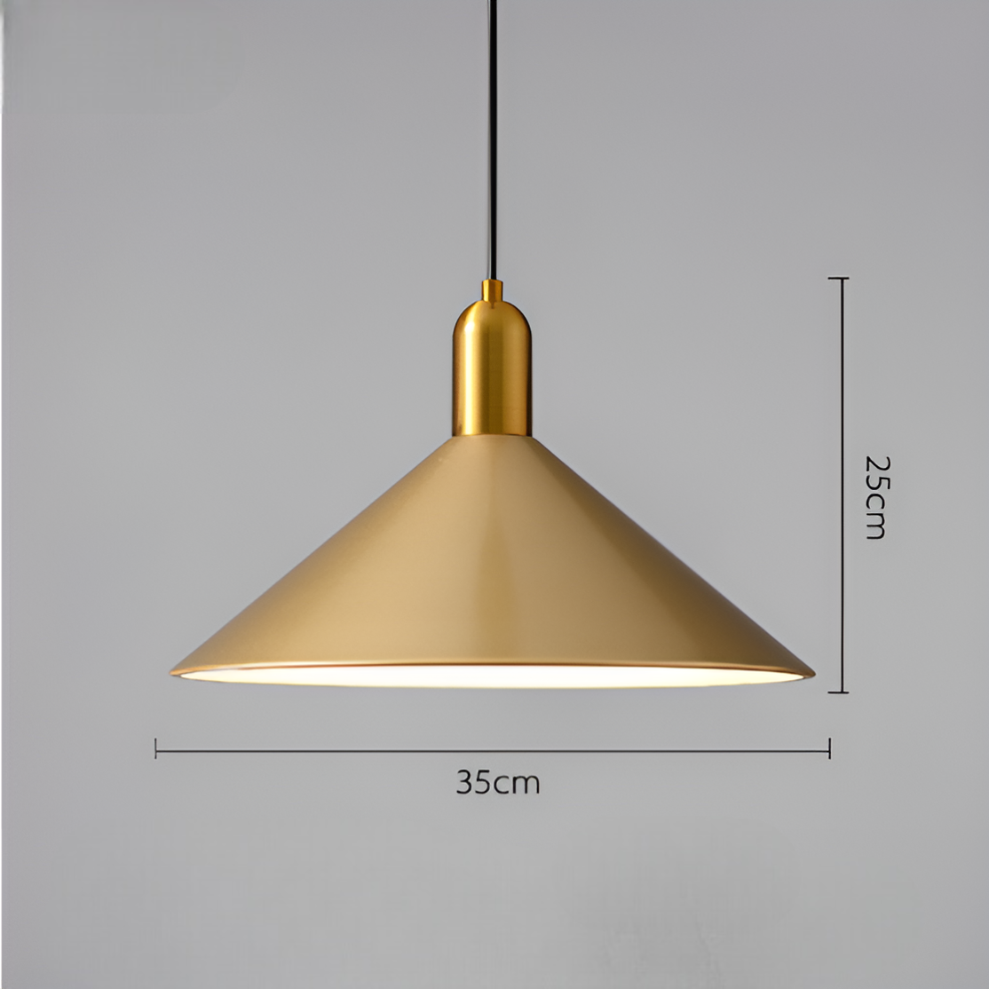 Lampe Suspendue Élégante en Métal LED